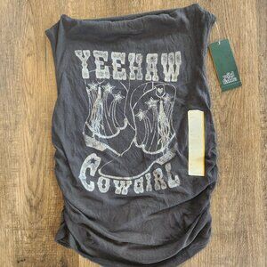✨NWT!✨Wild Fable Cowgirl Yeehaw Graphic Tee Coastal Cowgirl Western-S